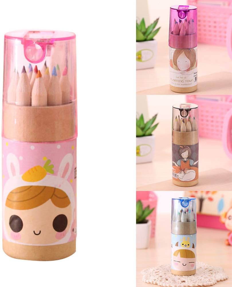 7957 12 Colouring Pencils Kids Set, Pencils Sharpener, Mini Drawing Colored Pencils with Sharpener, Kawaii Manual Pencil Cutter, Coloring Pencil Accessory School Supplies for Kid Artists Writing Sketching 7957 12 Colouring Pencils Kids Set, Pencils Sharpener, Mini Drawing Colored Pencils with Sharpener, Kawaii Manual Pencil Cutter, Coloring Pencil Accessory School Supplies for Kid Artists Writing Sketching